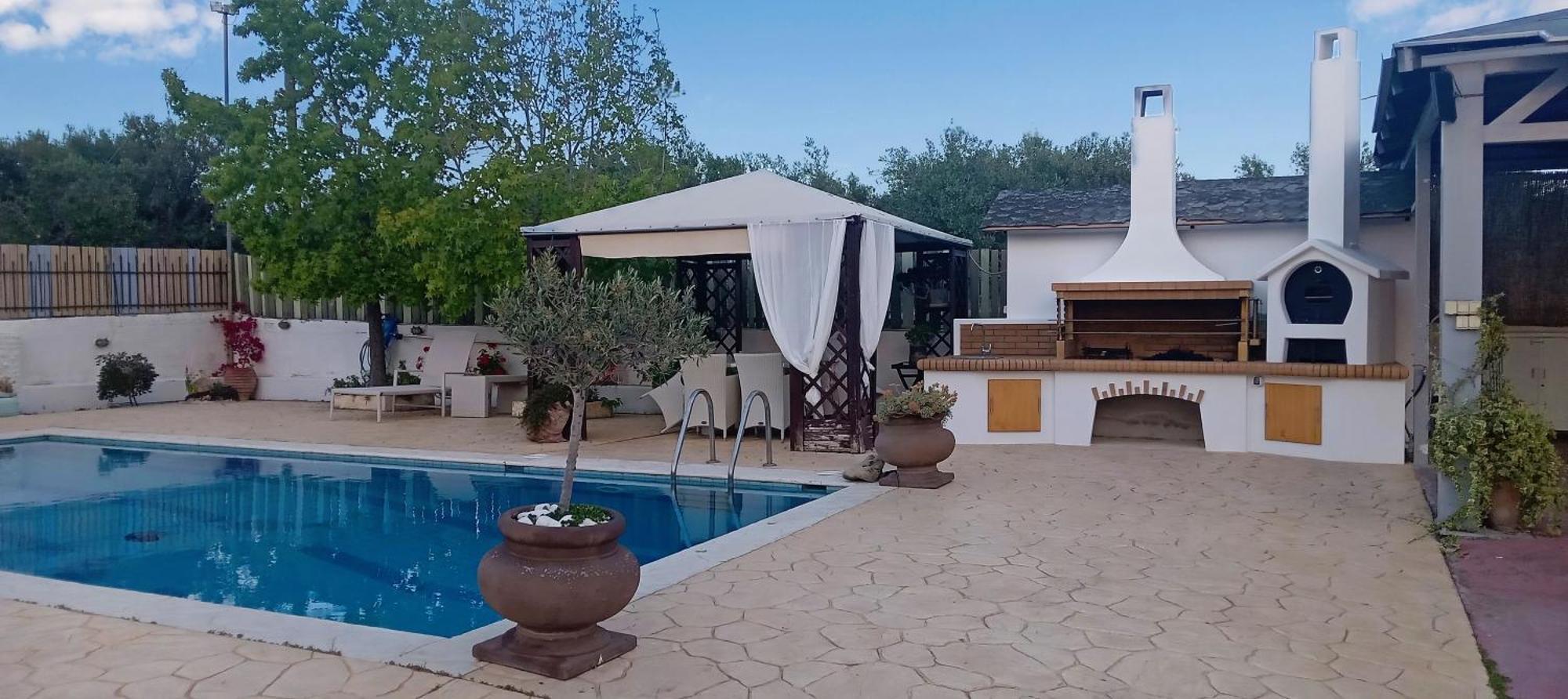 Beachfront Luxury Villa-Private Pool,Garden Heaven Kyparissia Exterior foto